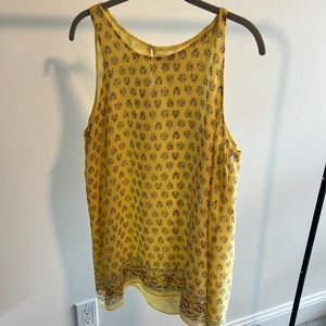 Yellow blouse